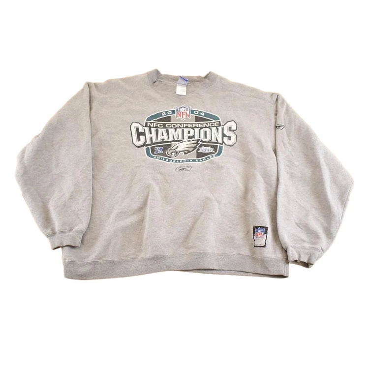 Vintage 2004 Reebok Philadelphia Eagles Crewneck Sweatshirt Men's XL