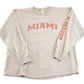 Vintage 1990s Miami Crewneck Shirt Men's L
