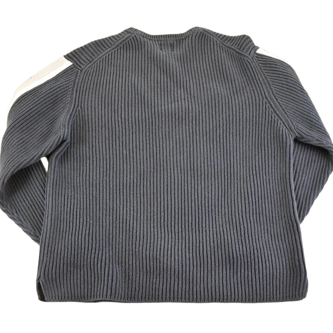 Vintage 1990s Gap Ribbed Knit Crewneck Sweater Men's M