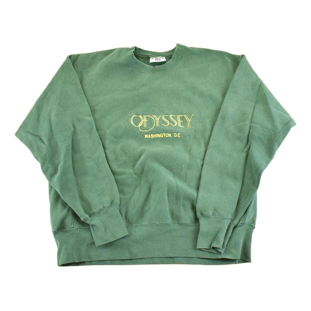 Vintage 1990s Odessy Washington DC Crossgrain Souvenir Crewneck Sweatshirt Mens L
