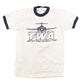 Vintage 1980's TWA Airplanes Souvenir Ringer T-Shirt Men's S