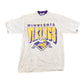 Vintage 1990's Trench Ultra Minnesota Vikings Double Sleeve NFL T Shirt Men's S