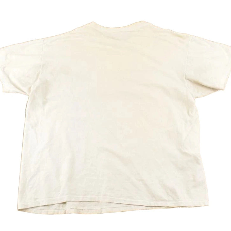 Vintage 1990's Fly Fishing Thrashed Comedy Souvenir T-Shirt Men's XL