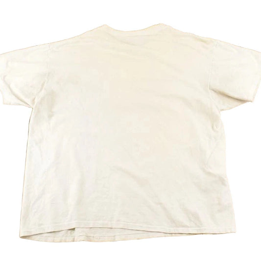 Vintage 1990's Fly Fishing Thrashed Comedy Souvenir T-Shirt Men's XL