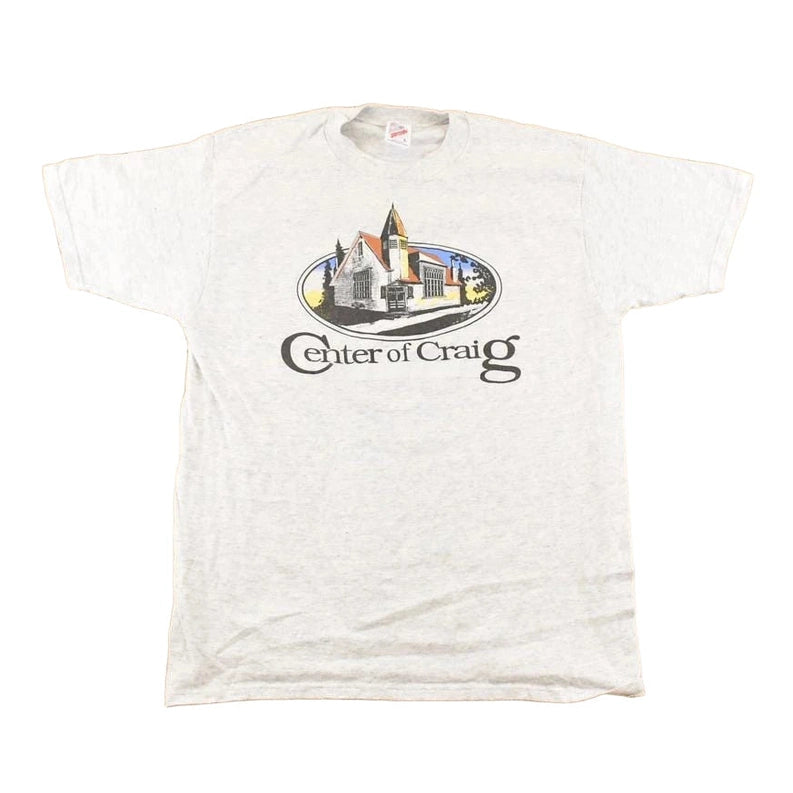 Vintage 1990's Center Of Craig Souvenir Travel T-Shirt Men's M