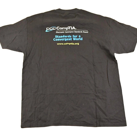 Vintage 1990's Comptia Computer Souvenir Travel T-Shirt Men's XL