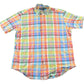Vintage 1990s Ralph Lauren Classic Fit Plaid Button Up Shirt Men's XL
