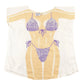 Vintage 1990's Bikini Body Funny Cartoon Souvenir Travel T-Shirt Women's XXL