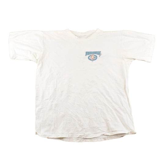 Vintage 1990's Fishaholic Funny Cartoon Fish T-Shirt Men's L