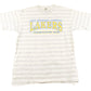 Vintage 1990's Lake Michigan Catholic Cheerleading Team Souvenir T-Shirt Women's M