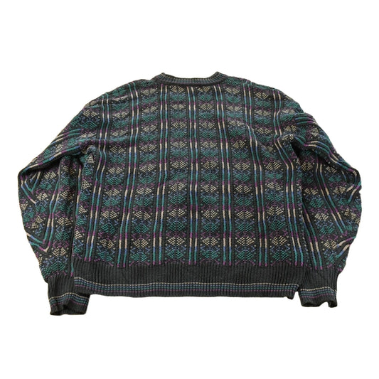 Vintage 1990s Colours By Alexander Julian Knit Crewneck Sweater Men's XL
