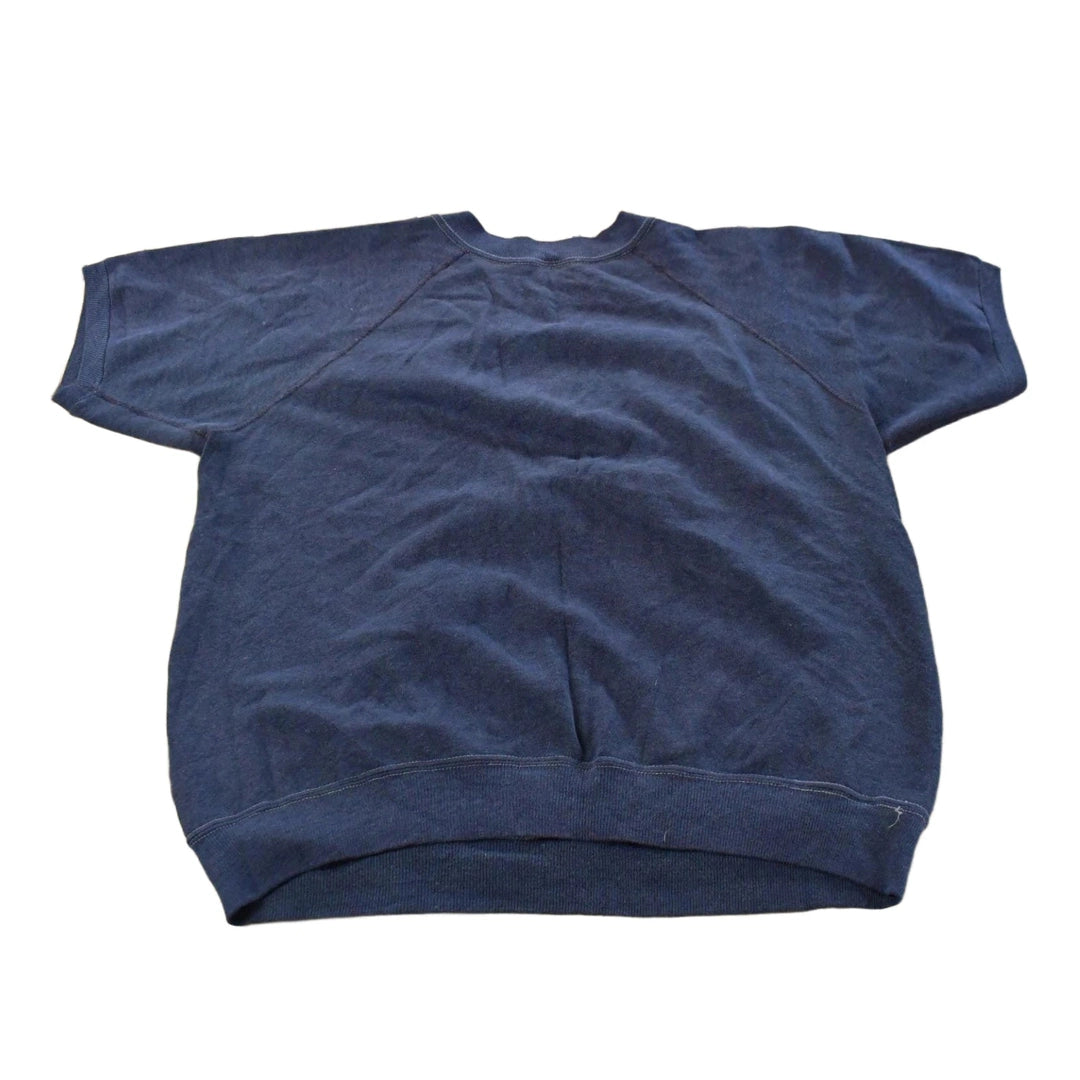 Vintage 1980s University Of Notre Dame Fighting Irish Short Sleeve Crewneck Sweatshirt Men's S