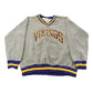 Vintage 1990s Minnesota Vikings NFL V Neck Sweatshirt Men's XL