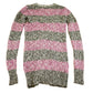 Vintage 1990s Mudd Abstract Knit Cardigan Sweater Women's Long XS