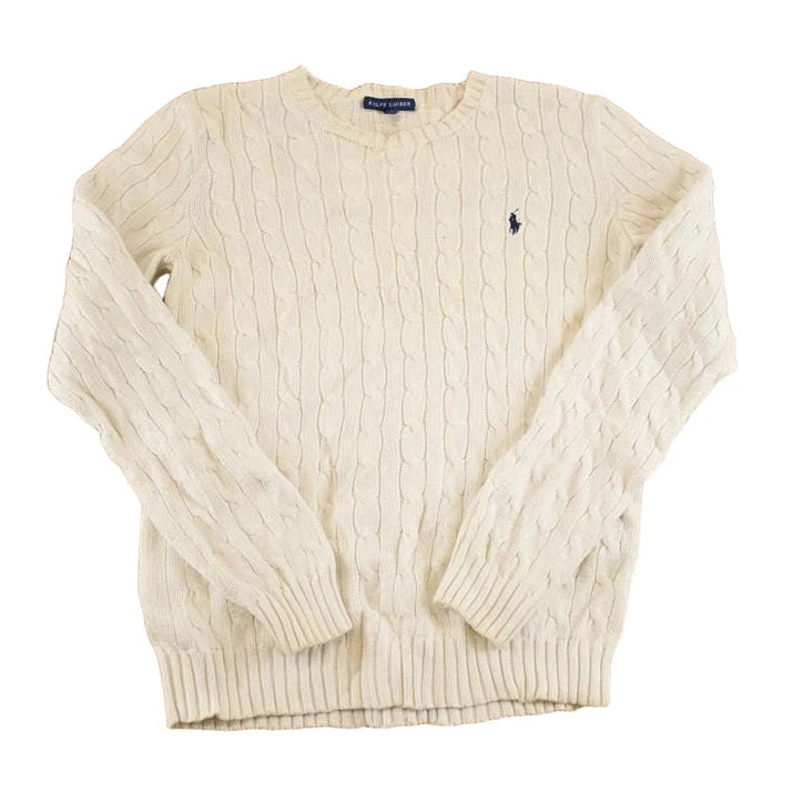 Vintage 1990s Polo Ralph Lauren Knit Crewneck Sweater Women's XS
