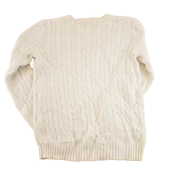 Vintage 1990s Polo Ralph Lauren Knit Crewneck Sweater Women's XS