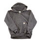 Vintage 1990s Carhartt Zip Up Hoodie Workwear Sweatshirt Mens M