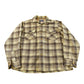 Vintage 1970s Pendleton Wool Flannel Button Up Shirt Men's M