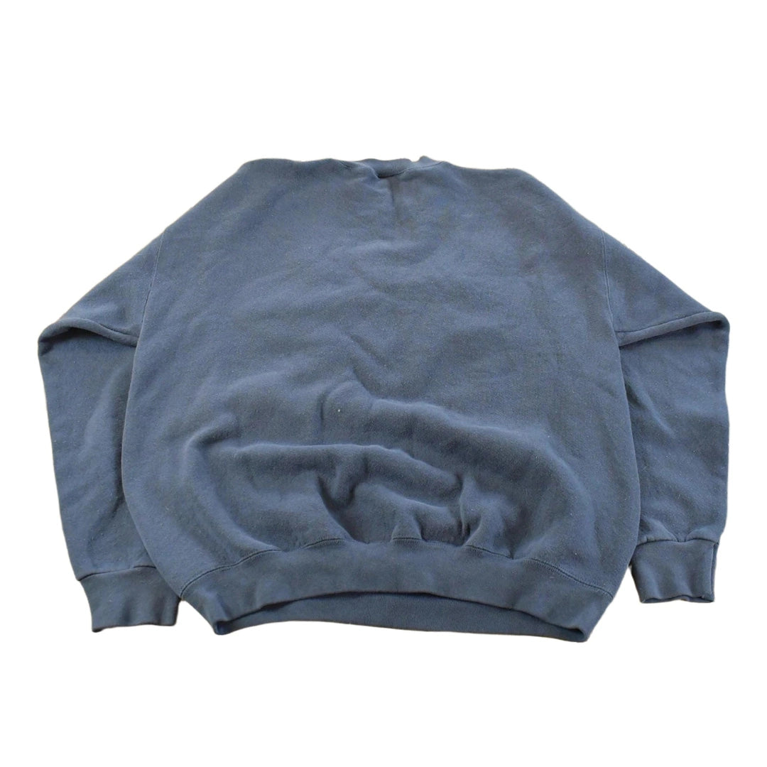 Vintage 1990s Sea World Orca Whale Graphic Crewneck Sweatshirt Men's M