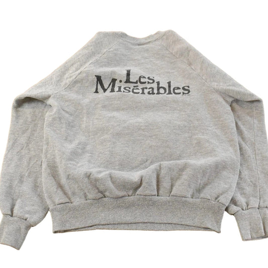 Vintage 1990s Les Miserables Crewneck Sweatshirt Men's S
