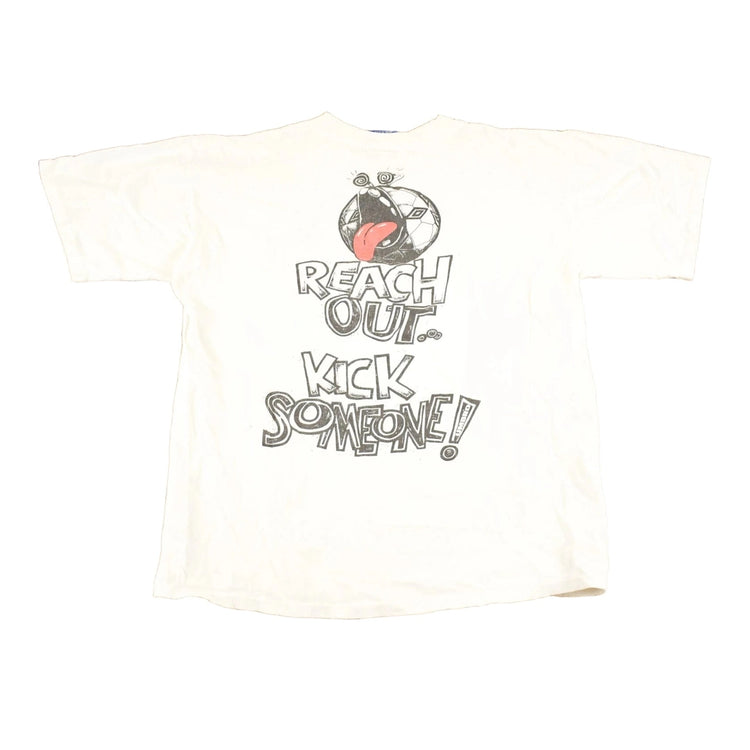 Vintage 1990's Umbro Kick It Soccer Souvenir T-Shirt Men's M