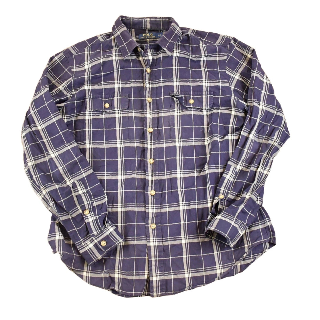 Vintage 1990s Polo Ralph Lauren Button Up Shirt Men's L