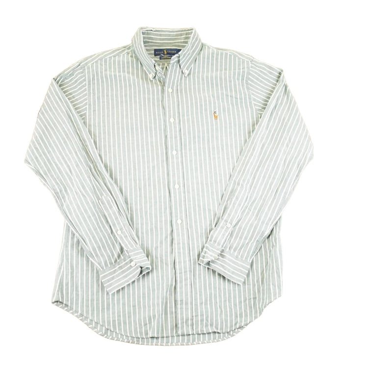 Vintage 1990s Polo Ralph Lauren Striped Button Up Shirt Men's L