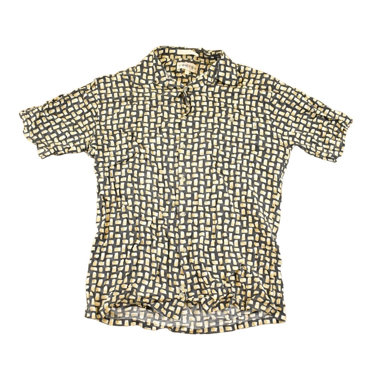 Vintage 1990s Campia Moda Abstract Button Up Shirt Men's M