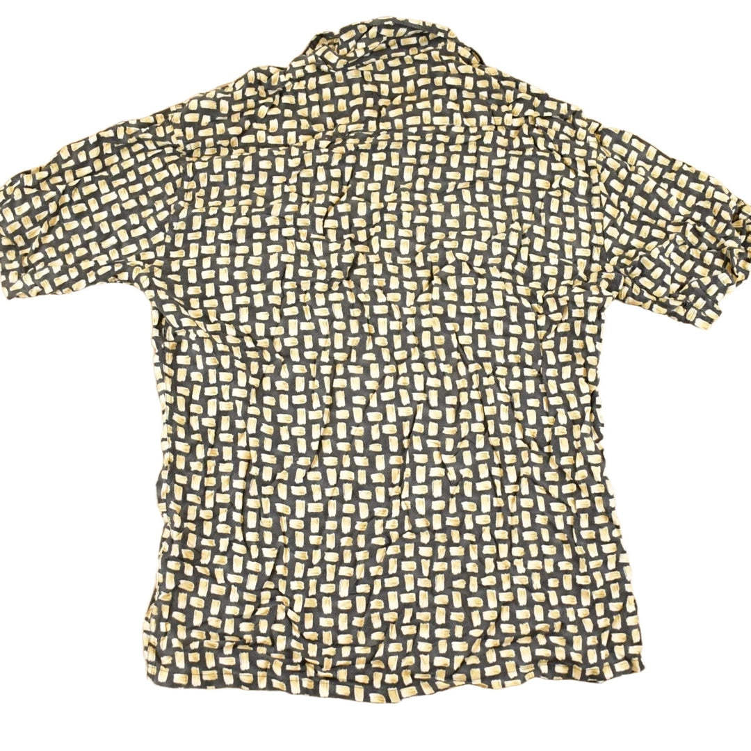 Vintage 1990s Campia Moda Abstract Button Up Shirt Men's M