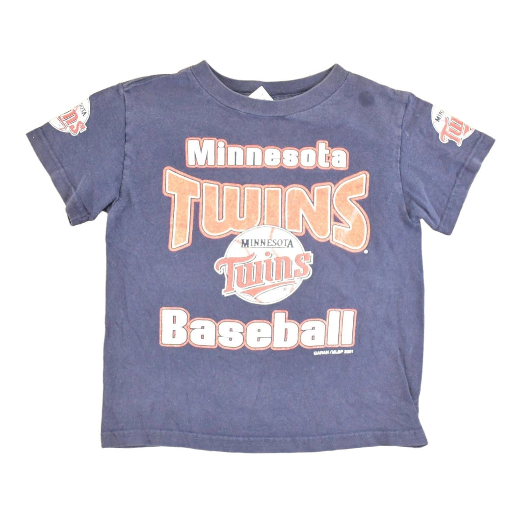 Vintage 2001 Minnesota Twins MLB T-Shirt Youth M Men's Medium
