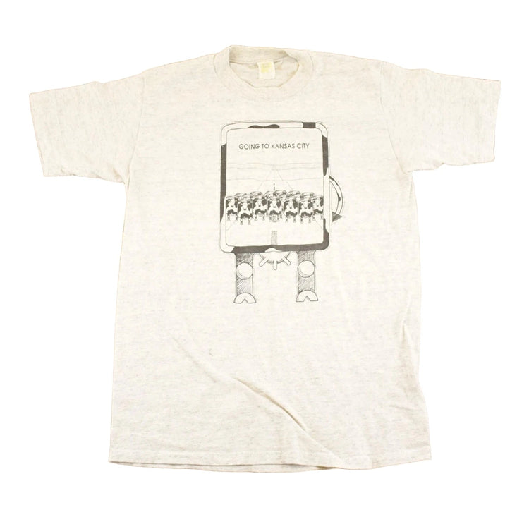 Vintage 1980's Going To Kansas Velva Sheen Souvenir Travel T-Shirt Men's M