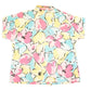Vintage 1980s Floral AOP Button Up Shirt Women's L