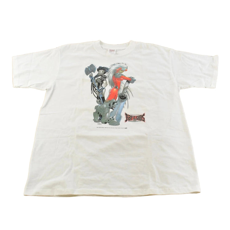 Vintage 2001 Battle Gods Comic Book Graphic T-Shirt Men's L