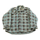 Vintage 1960s Champion Plaid Flannel Shirt Men's L