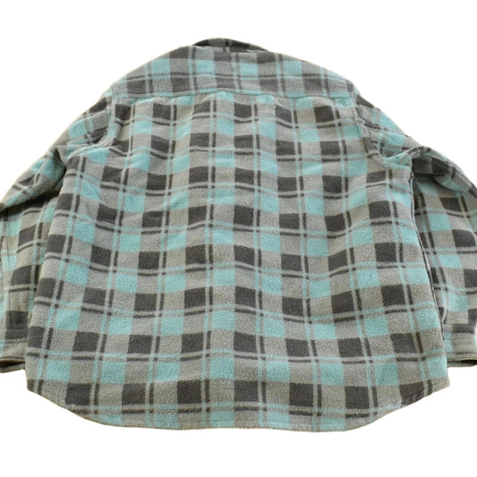 Vintage 1960s Champion Plaid Flannel Shirt Men's L