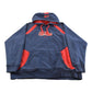 Vintage 2000s Ole Miss Nike Collegiate Hoodie Sweatshirt Men's 2XL