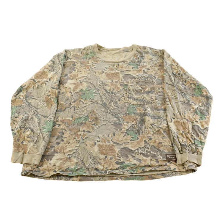 Vintage 1990s Walls Tree Camo Long Sleeve T-Shirt Men's XL