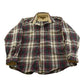 Vintage 1980s Eddie Bauer Wool Flannel Button Up Shirt Men's XL