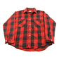 Vintage 1980s Big Mac JC Penney Buffalo Plaid Button Up Shirt Men's L
