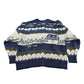 Vintage 1990s Northern Reflections Nature Landscape Knit Cardigan Sweater Womens M