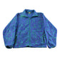 Vintage 1990s L.L. Bean All Over Print Full Zip Fleece Sweater Women's M
