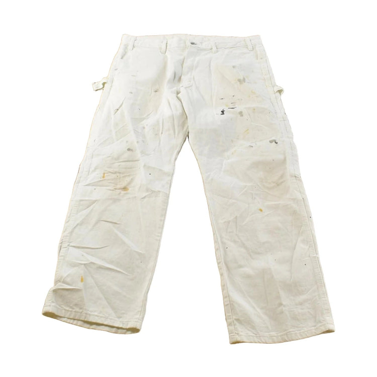 Vintage 1990's Dickies Sherwin Williams White Painters Jeans Men's 35x28