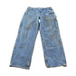Vintage 2000s Carhartt Double Knee Denim Blue Jeans Men's 32 x 30