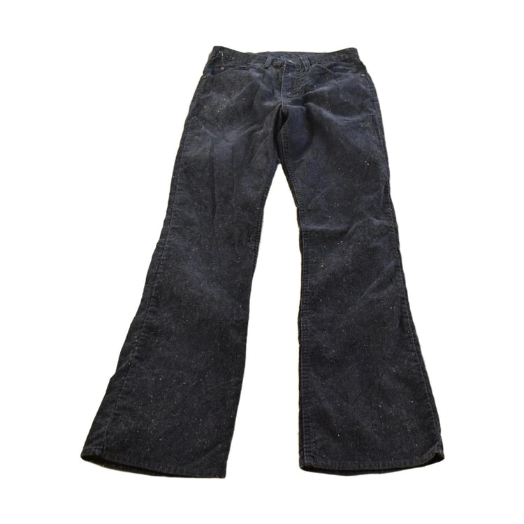 Vintage 1970s JCPenney Plain Pocket's Bell Bottom Corduroy Pants Men's 28 x 31.5