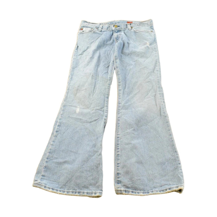 Vintage Y2K Fossil Denim Blue Jeans Women's Size 31 X 32