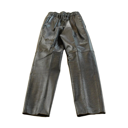 Vintage 1980's Leather Pants Women's 27 x 29