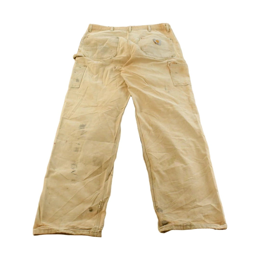 Vintage 1990s Carhartt Double Knee Work Pants Men's 37 x 34