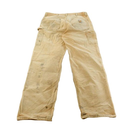 Vintage 1990s Carhartt Double Knee Work Pants Men's 37 x 34