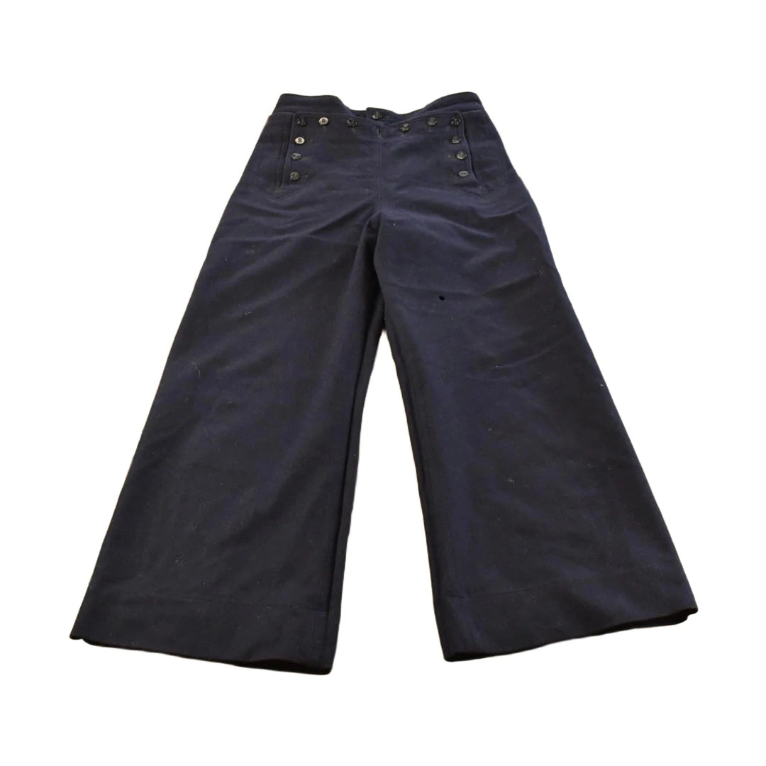 Vintage 1960s US Navy Laced Fly Bell Bottom Pants Men's 28 x 28