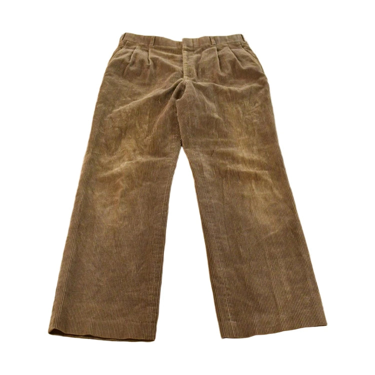 Vintage 1990s Lands End Corduroy Pants Men's 33 x 31